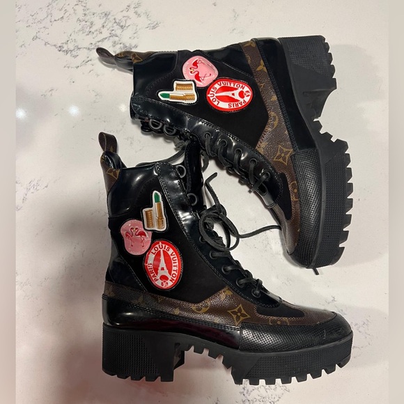 Louis Vuitton Laureate Platform Desert Boots Limited Edition with Monogram - Picture 1 of 7